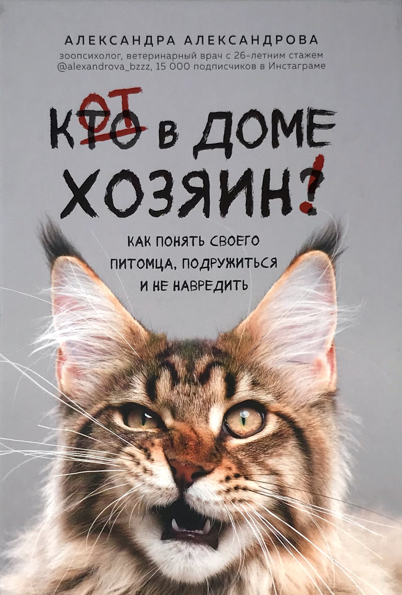Кот в доме хозяин! Как понять своего питомца, подружиться и не навредить. Автор — Александра Александрова. 