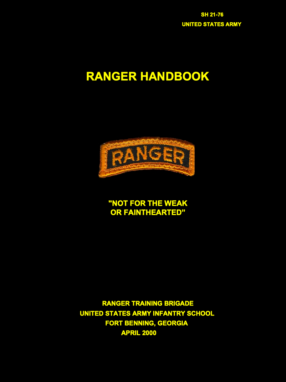 Ranger Handbook. . 