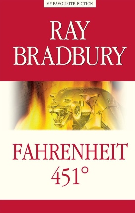 Fahrenheit 451°. Автор — Рэй Брэдбери. Обкладинка — 