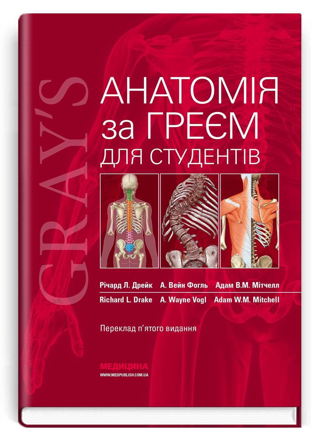 Анатомія за Греєм для студентів: 5-е видання